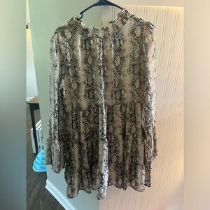Altard State Snake Print Dress